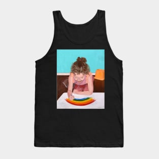 Rainbow Girl Tank Top